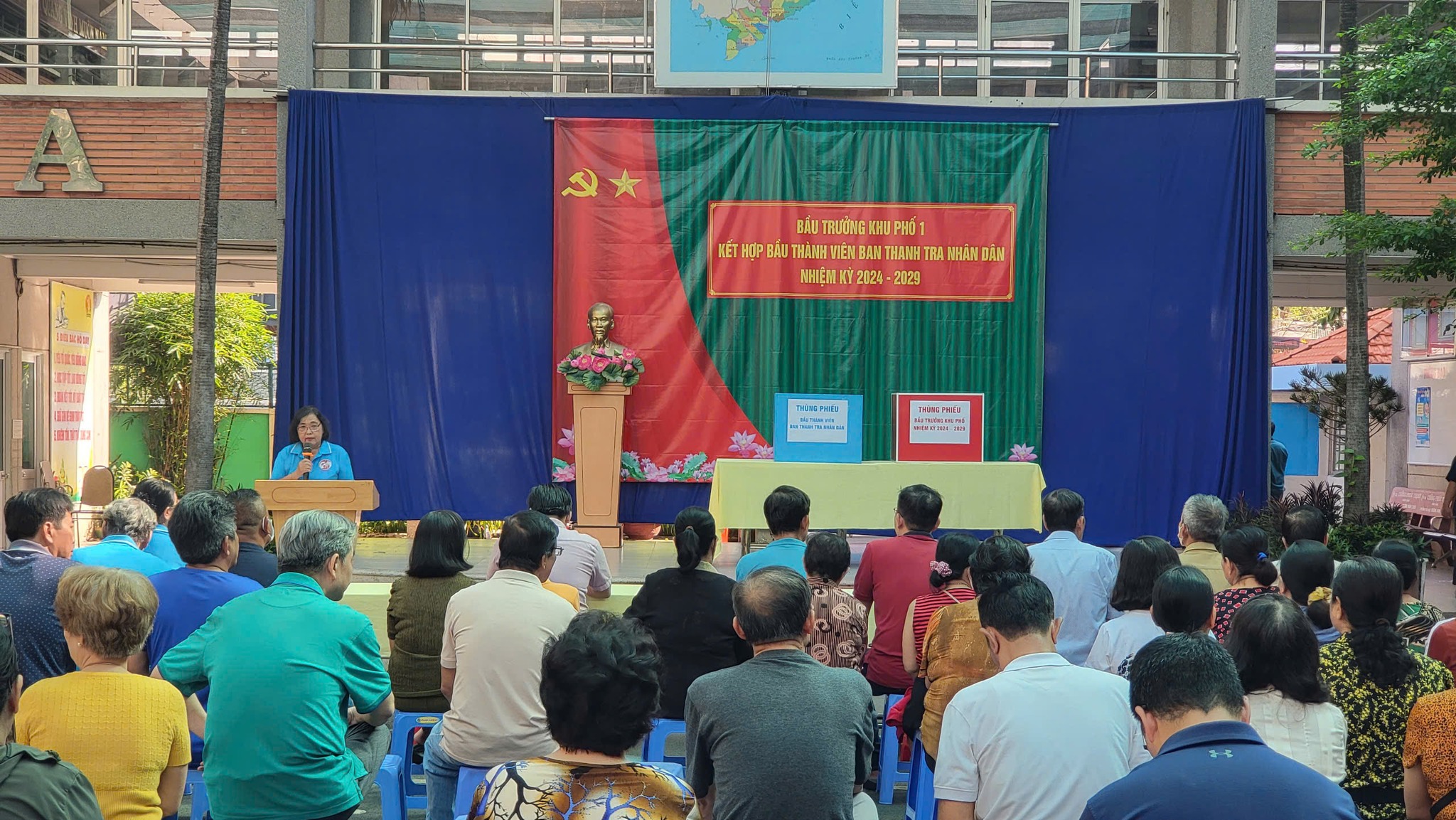 Image: PHƯỜNG 6 HOÀN THÀNH CÔNG TÁC BẦU TRƯỞNG KHU PHỐ KẾT HỢP BẦU THÀNH VIÊN BAN THANH TRA NHÂN DÂN NHIỆM KỲ 2024 – 2029