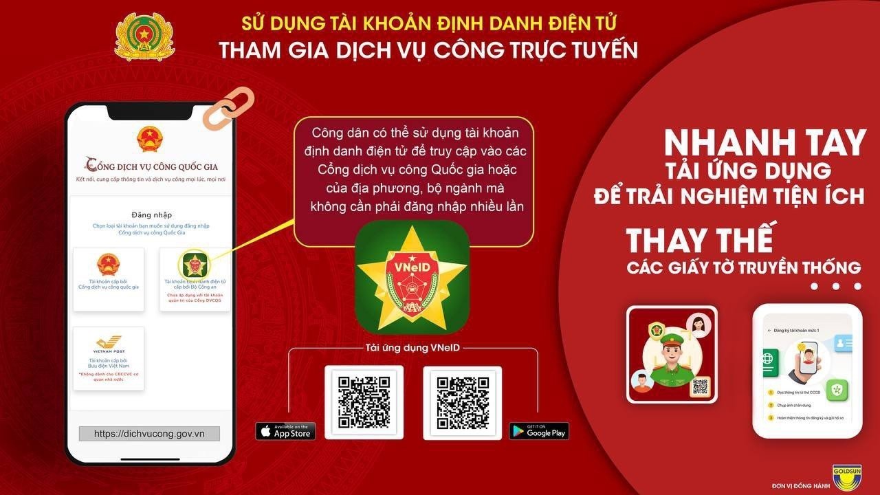 Image: THÔNG TIN TUYÊN TRUYỀN VỀ TÀI KHOẢN ĐỊNH DANH ĐIỆN TỬ 